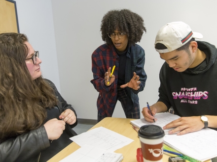 Student Teaching in Classroom
